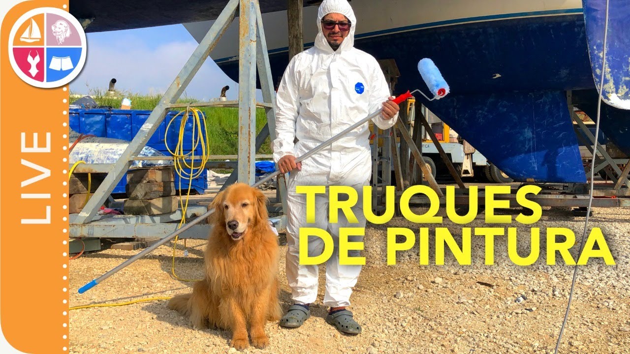 COMO PINTAR O FUNDO do veleiro - Sailing Around the World
