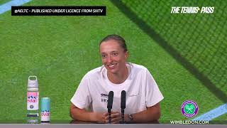 Towel 'Thief' Swiatek Returns Her Wimbledon Trophy! Plays Down Her Grand Slam Title Defence Chances