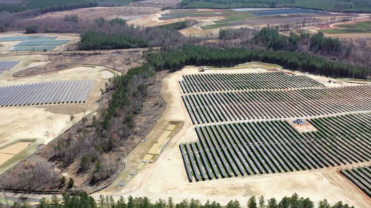 Fawn Lake Aerial View of sPower Solar Farm Project - Updated 3/23/2021