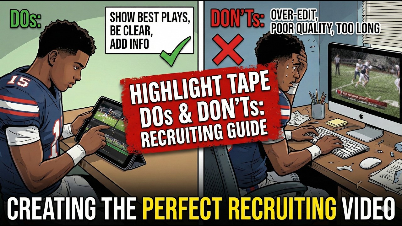 The Do's and Don'ts of Game Highlight Film - Recruiting Unfiltered