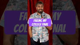 FAILING my college FINAL 😂 | Stand up #standupcomedy #comedy #shorts
Story about failing my college final. Watch my new special here: https://youtu.be/I4uTvSfRNRs?si=6SaNwdB10fvVvNMs
More from Anthony DeVito:
YouTube: https://www.youtube.com/user/DeVitoAnthony
Instagram: https://www.instagram.com/comediananthonydevito
Tik Tok: https://www.tiktok.com/@comediananthonydevito
Facebook: https://www.facebook.com/anthony.p.devito FAILING my college FINAL 😂 | Stand up #standupcomedy #comedy #shorts