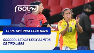 GOLAZO de Leicy Santos | Colombia 4-4 Brasil | Copa América 2025