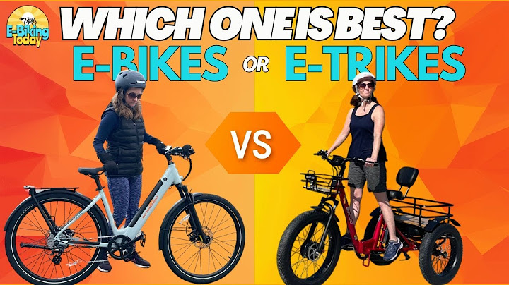 Electric Tricycle or Electric Bicycle: Which Is BEST For People Over 50?