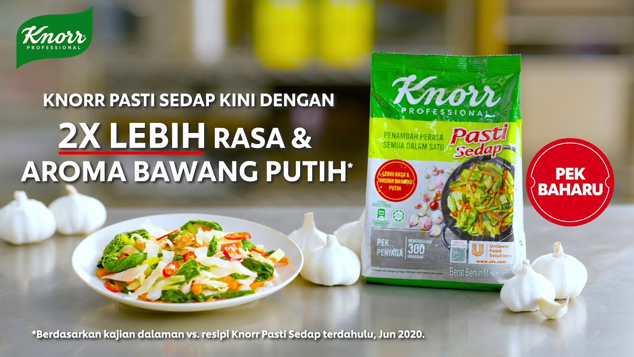 Knorr Pasti Sedap Pek Peniaga Baru 600g Unilever Food Solutions