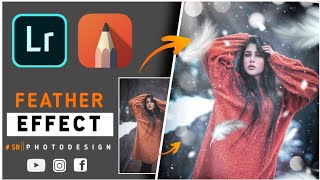 Feather Effect / Lightroom & SketchBook ! Mobile tutorial ! screenshot 1