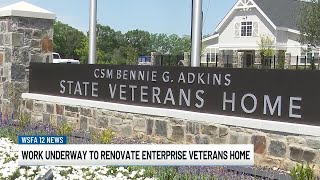 Work underway to renovate Enterprise veterans home