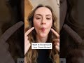 Lift Cheekbones with Face Exercises | Face Exercise for Sculpted Cheeks | All You Can Face #shorts