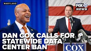 Republican candidate Dan Cox calls for statewide data center ban, criticizes Moore order