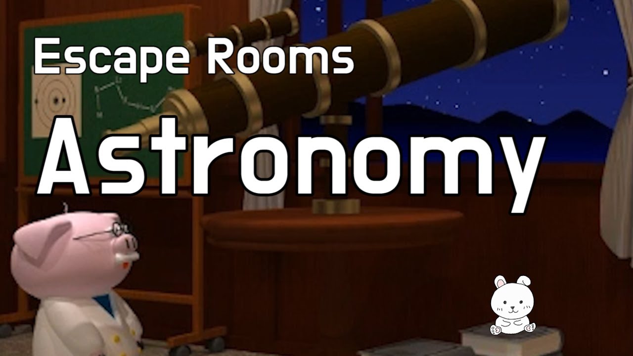 Escape Rooms Astronomy Walkthrough & Bonus Game (NAKAYUBI) - YouTube