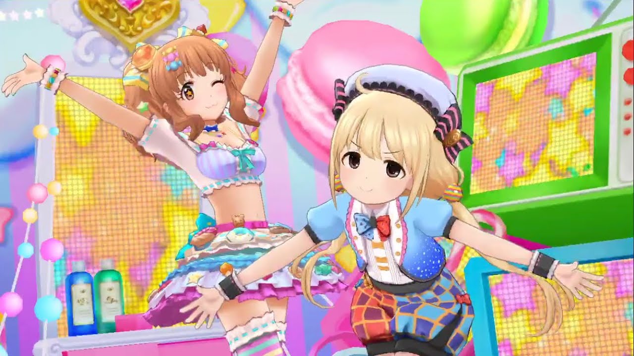 デレステmv あんきら 狂騒曲 Game Ver 恒常ssr双葉杏 諸星きらり Youtube