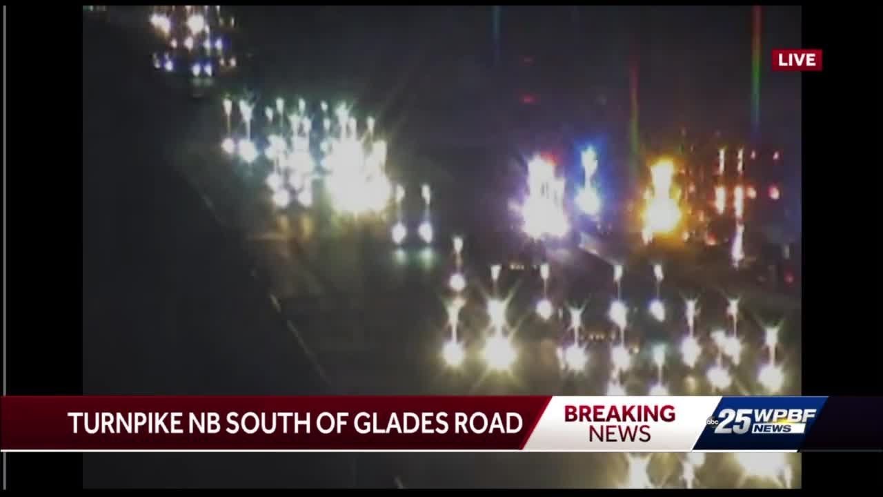 Deadly Crash in Boca Raton on Florida's Turnpike - YouTube