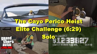 The Cayo Perico Heist Elite Challenge - Solo (6:29) - GTA Online