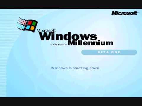Windows Me BETA版 終了音