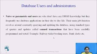 Database Users