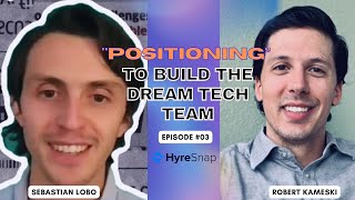 Robert Kaminski's guide for Tech Hiring | Integrating Talents | HyreSnap