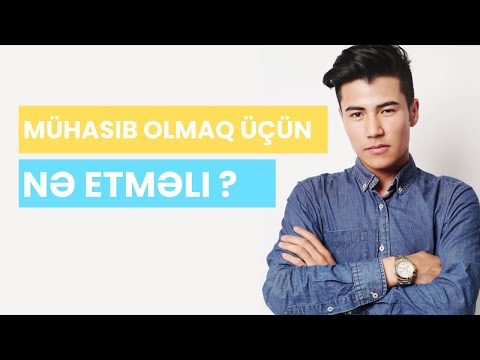 #Mühasib  olmaq üçün nə etməli ?