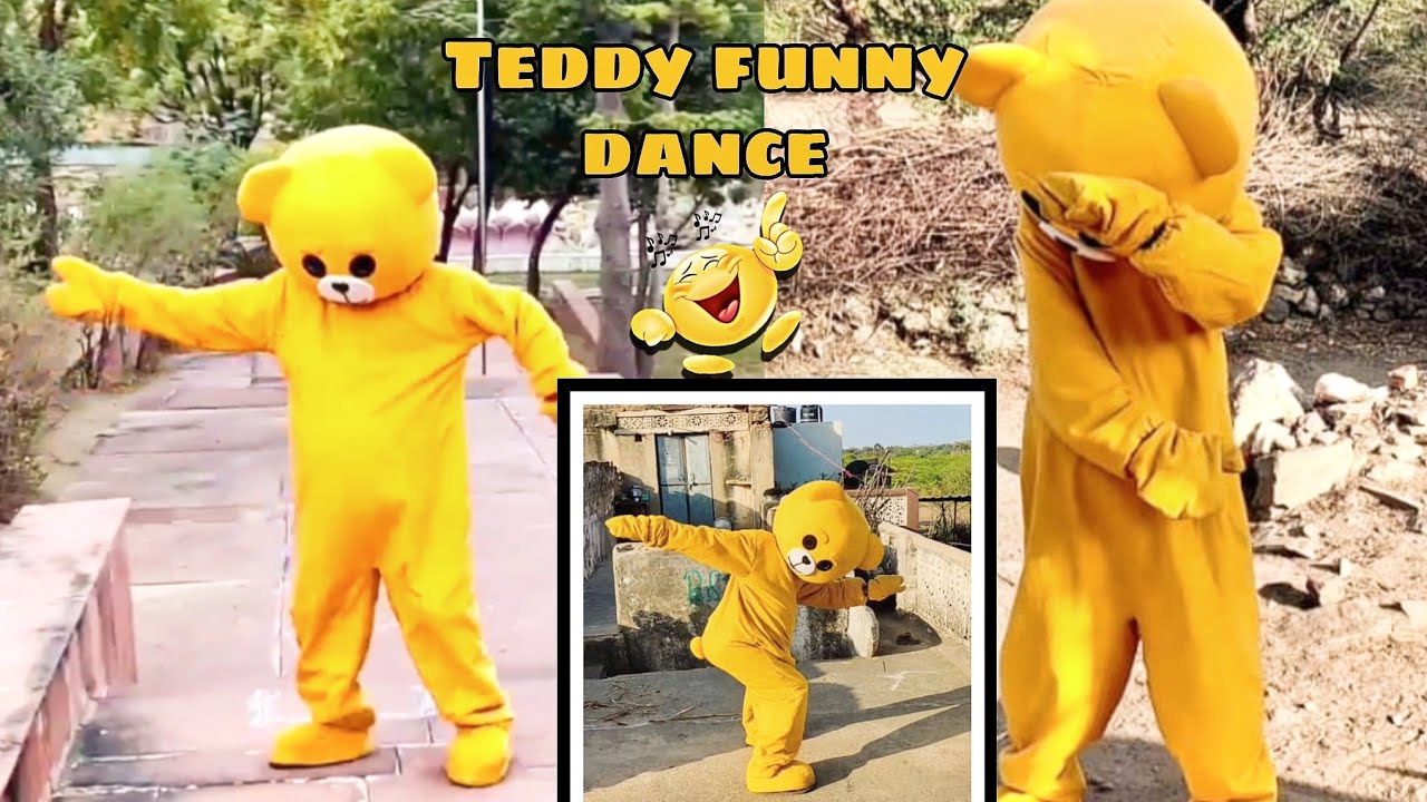 Teddy bear Funny Dance 😆 || Teddy Bear Backchodi with Dance || teddy dance video