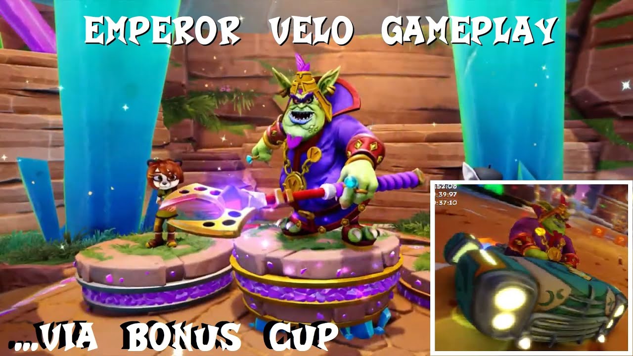 CTR Nitro-Fueled - Emperor Velo gameplay (Bonus Cup)