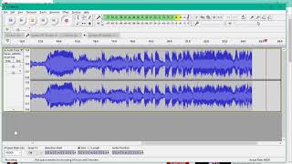 YouTube Audio Recording Using Audacity