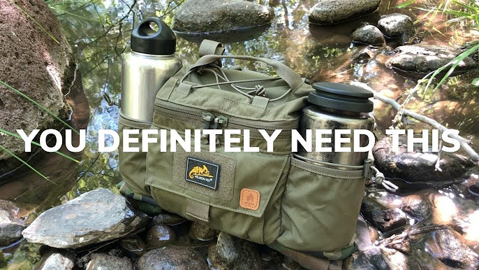 Helikon Tex Essential Canteen Pouch/ Bushcraft Kit Bag: Perfect Pathfinder  School Canteen Pouch 