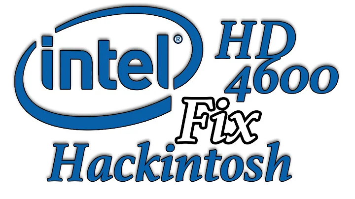 IntelHD 4600 Graphics Fix | Hackintosh Desktops and Laptops | OpenCore Patch