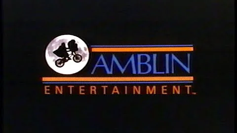 Amblin Entertainment (1998) Company Logo (VHS Capture)