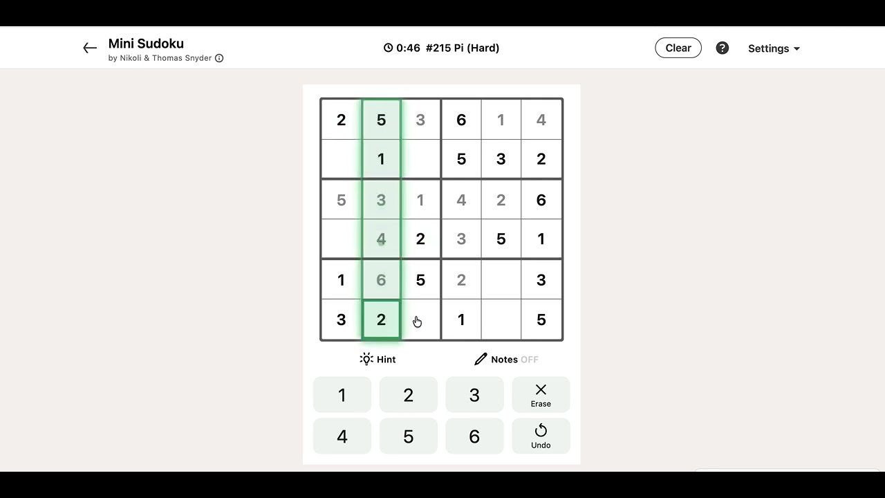 LinkedIn Mini-Sudoku Answer Today – Pi Puzzle #215 | 14 March 2026