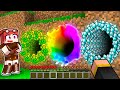 TUNNEL DIAMANTE VS TUNNEL ARCOBALENO! - MINECRAFT