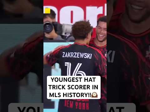 Julian Hall HATTY😤 youngest in MLS HISTORY!!