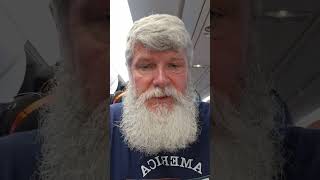 No refugees on my flight...