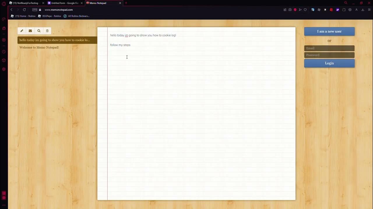 How to cookie log (Educational purposes only) YouTube