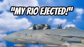 F-14 Tomcat Fam Flight Goes Very Wrong