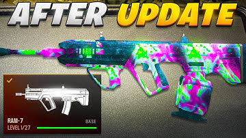 new *META* RAM 7 after UPDATE in REBIRTH ISLAND! 😯 (Best RAM 7 Class Setup) - MW3