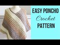 Crochet Poncho Pattern for Women