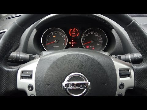 Сброс межсервисного интервала ниссан кашкай горит ключ Nissan Qashqai