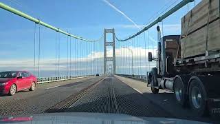 Full Crossing the Mackinac bridge coming back from the Upper Peninsula  10/26/2026 Update