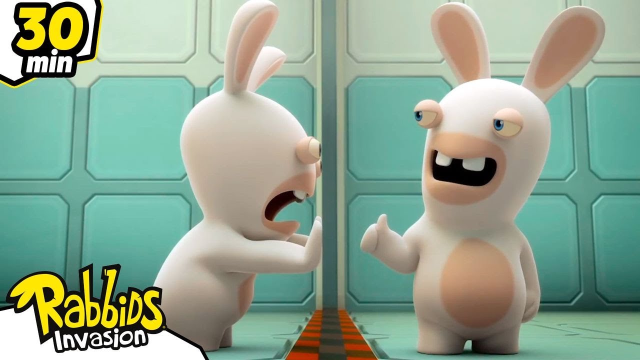 Evaluación de los Rabbids | Rabbids La Invasión | Nueva compilación 30 ...