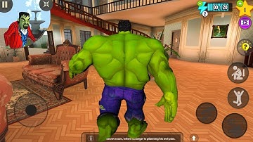 Scary Stranger 3D New Funny Pranks Levels Hulk Enter in Mr Grumpy House (Android/iOS)