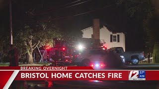 Crews respond to Bristol house fire