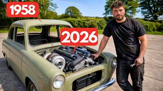 I PUT A SUPRA ENGINE IN A VINTAGE CAR **FIRST START**