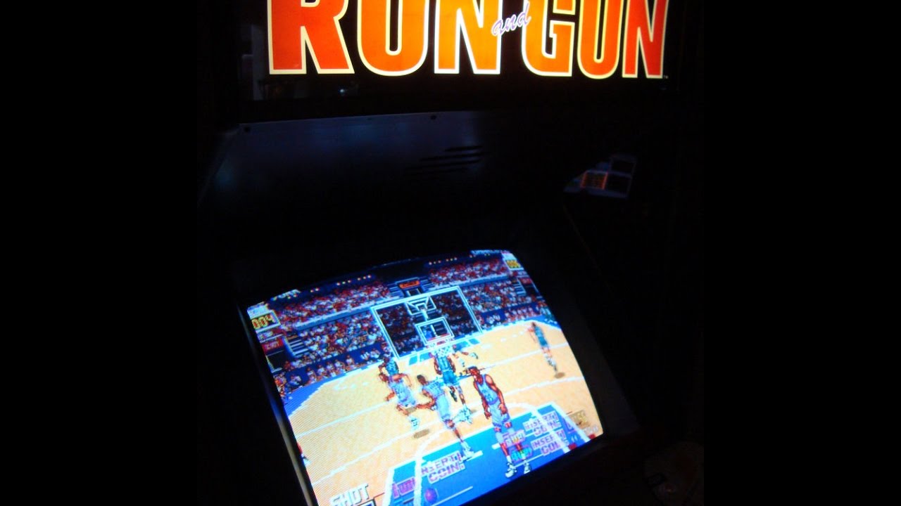 Konami S Amazing 1993 Run And Gun Basketball Arcade Game Super Fun Youtube