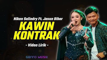 Niken Salindry - Kawin Kontrak Ft. Jasun Biber (Video Lirik)