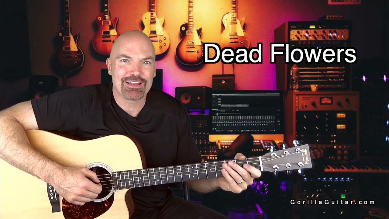 Song Dead Flowers Guitar Studio 2 HD 1080p YouTube