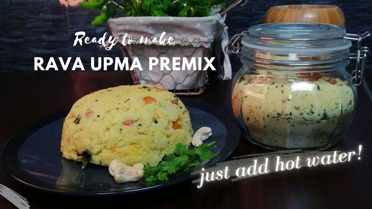 Ready to Eat Upma മിക്സ്‌ /ഇൻസ്റ്റന്റ് ഉപ്പുമാവ്മിക്സ്‌ തയ്യാറാക്കാം,5 ...