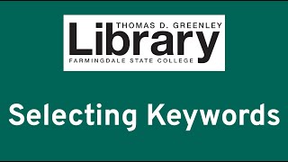 Searching for Resources Using Keywords