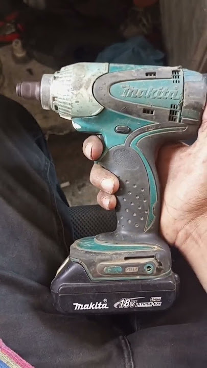 how to check Makita XWT06 3/8” Impact Wrench Tool Used (CC47 #tool #diy #cordlessdrill #drill