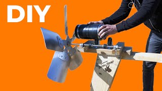DIY Wind Powered Rock Tumbler