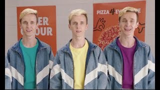 Little Caesars Hot N Ready Commercial 2019 Quattro Brothers: Shoe Sizes