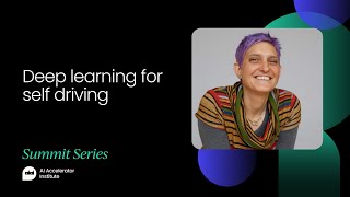 Deep learning for self driving | AI Accelerator Summit Boston 2019