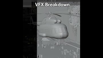 Blender Helicopter Animation VFX Breakdown | #shorts #vfx #blender #edit #helicopter